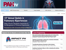Tablet Screenshot of pah.tv